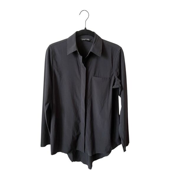 Athleta Tops - Athleta Women's XS Black Long‎ Sleeve Button-Up Shirt Casual
